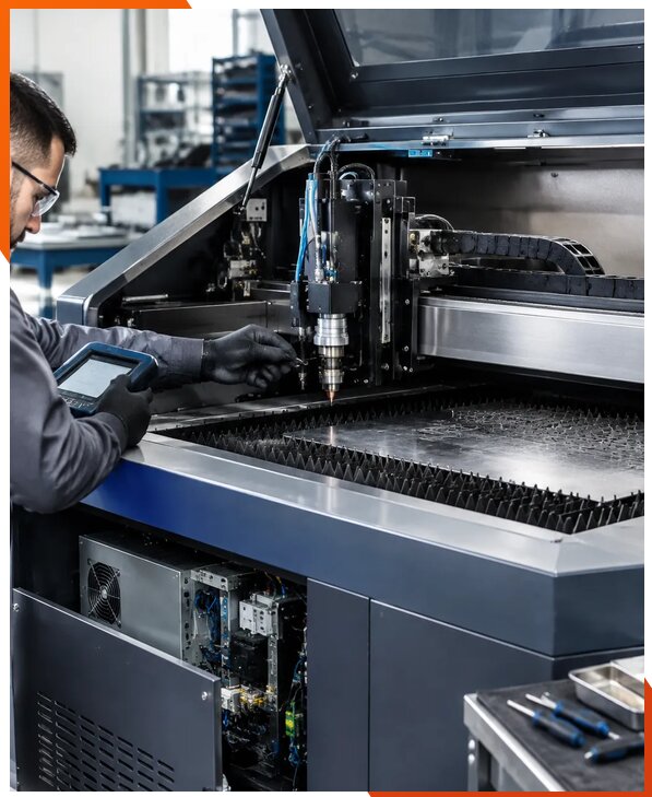 Обслуживание лазерных станков в Сызрани